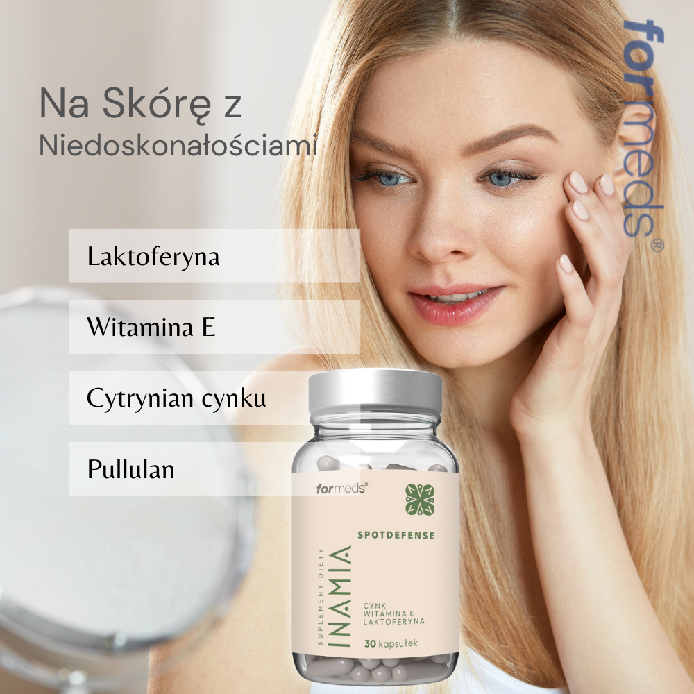 Inamia Spotdefense (poprzednio: Lactoferrine PLUS) 30kaps. Formeds
