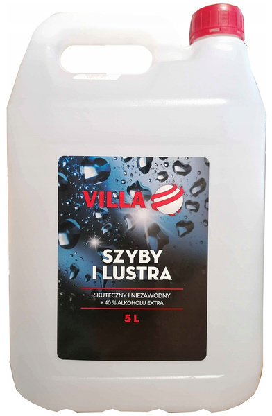 Płyn do szyb i luster Villa 5L