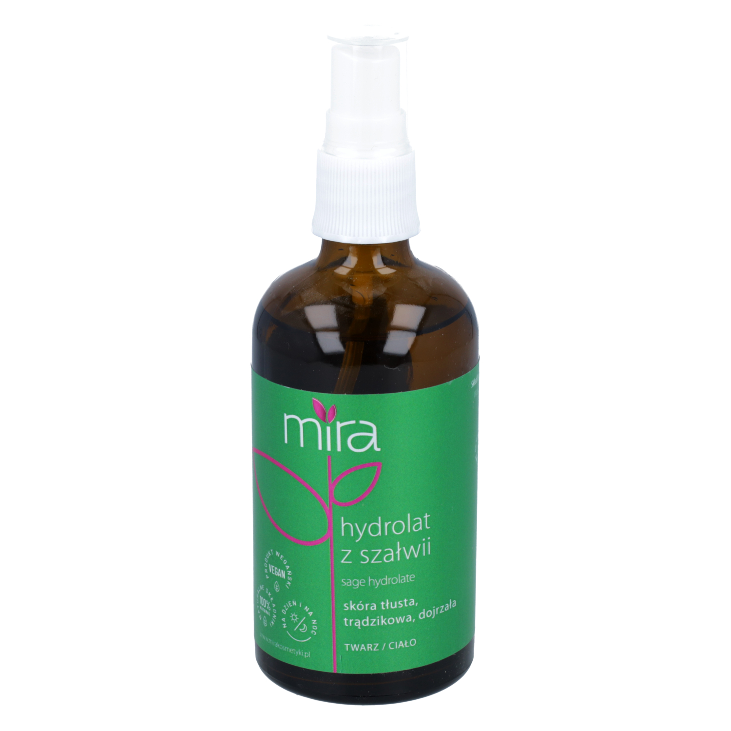 Mira - hydrolat z szałwii, 100 ml