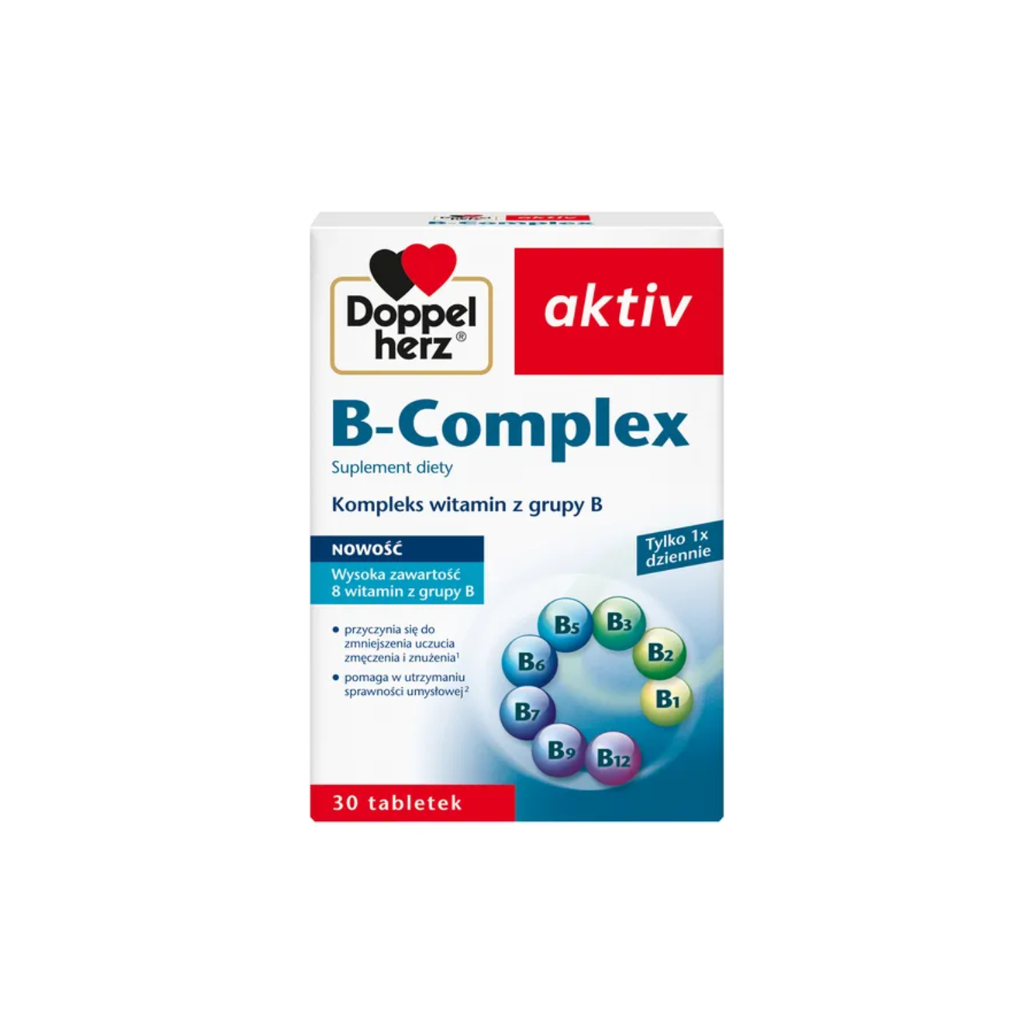Doppelherz active b-complex, 30 tabletek