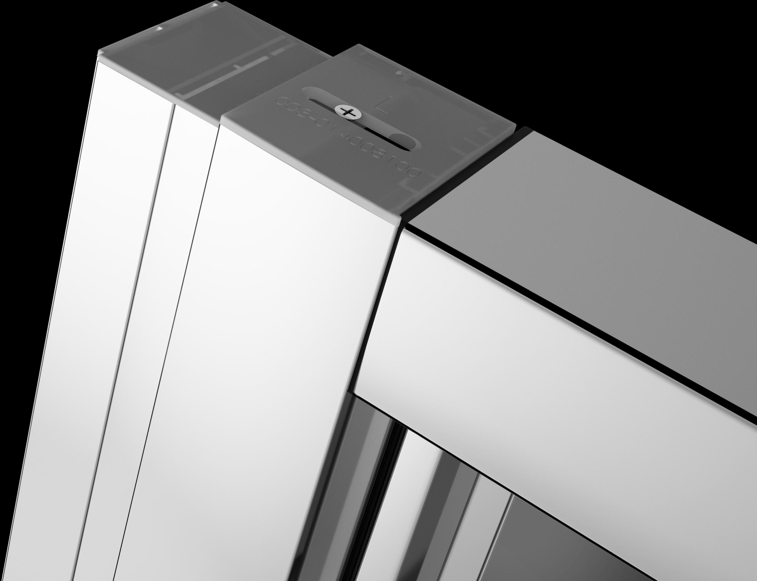 Radaway Evo profil poszerzający U + 2 cm chrom P01-162199801