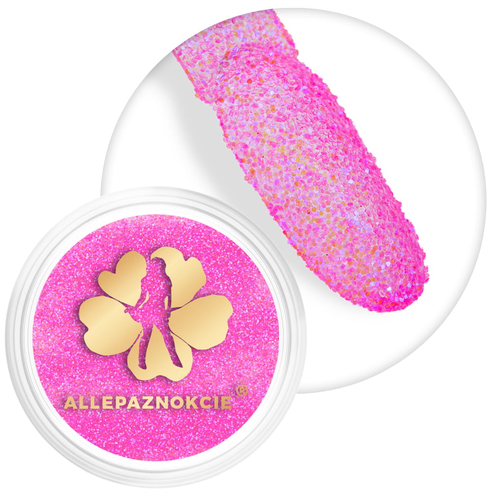 Pyłek do paznokci Shine Neon Allepaznokcie Flower 2 g Nr 13