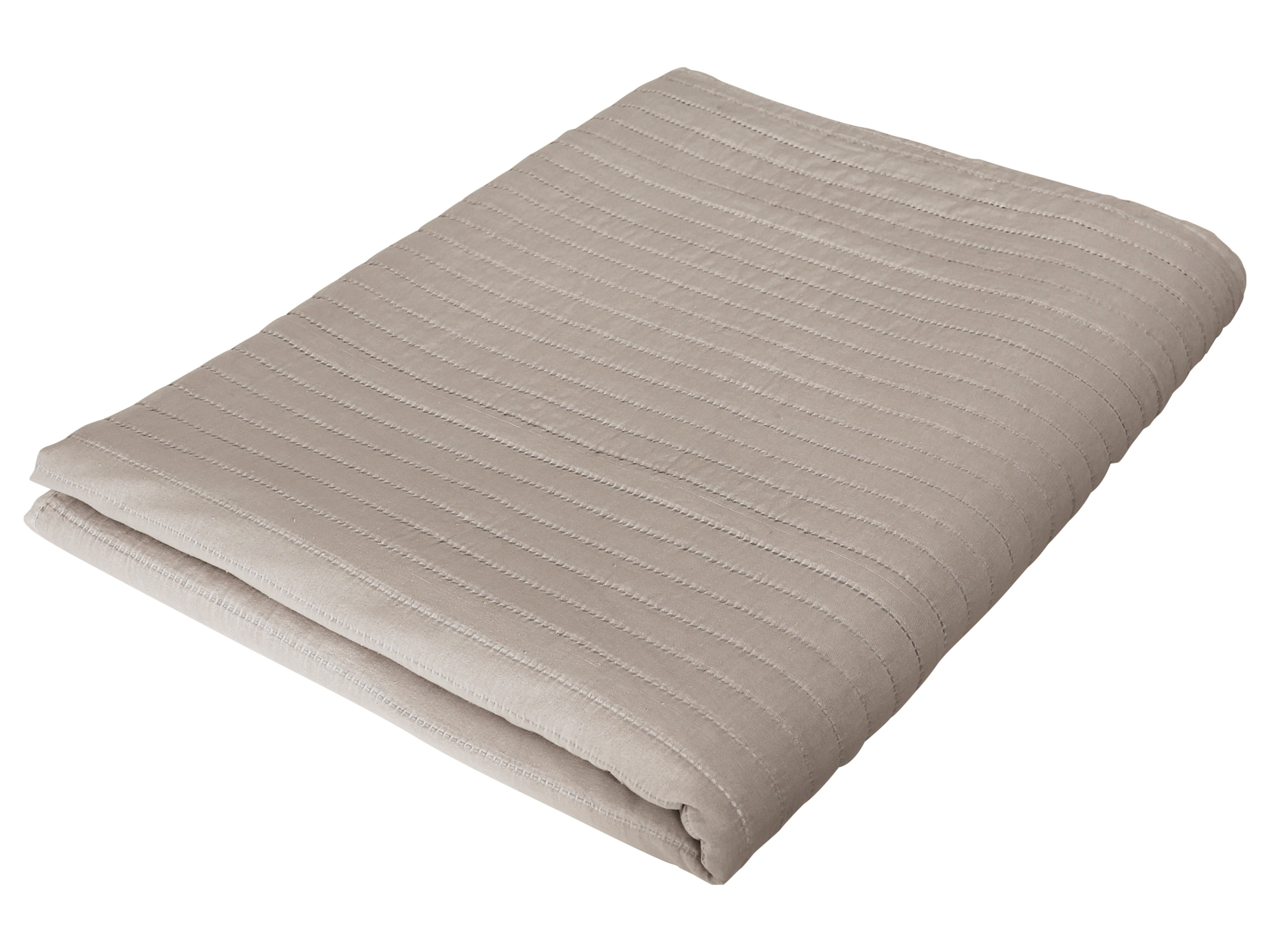 LIVARNO home Narzuta na łóżko, 180 x 240 cm, Beżowy, 100% z recyklingu, Oeko-Tex Made IN Green