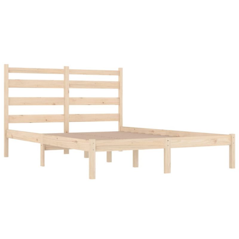 Łóżko drewniane WaszeMeble 120x190 cm brązowe WM-3103618 1 szt.