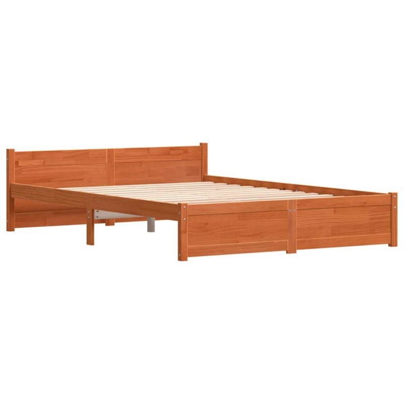 Łóżko metalowe WaszeMeble 150x200 cm brązowy WM-870151 1 szt.