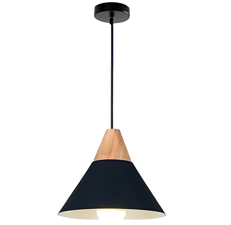 Lampa Sufitowa Wisząca Toolight App060-1Cp Scandi C Czarny 1 Szt