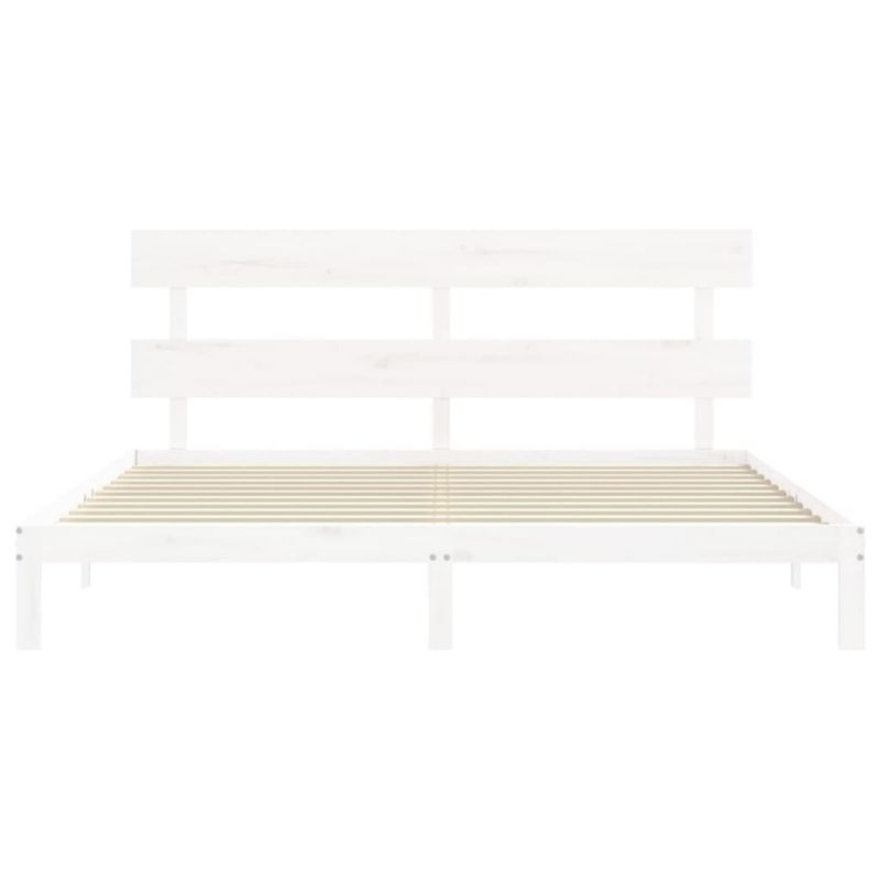 Łóżko drewniane WaszeMeble biała WM-3193547 1 szt.