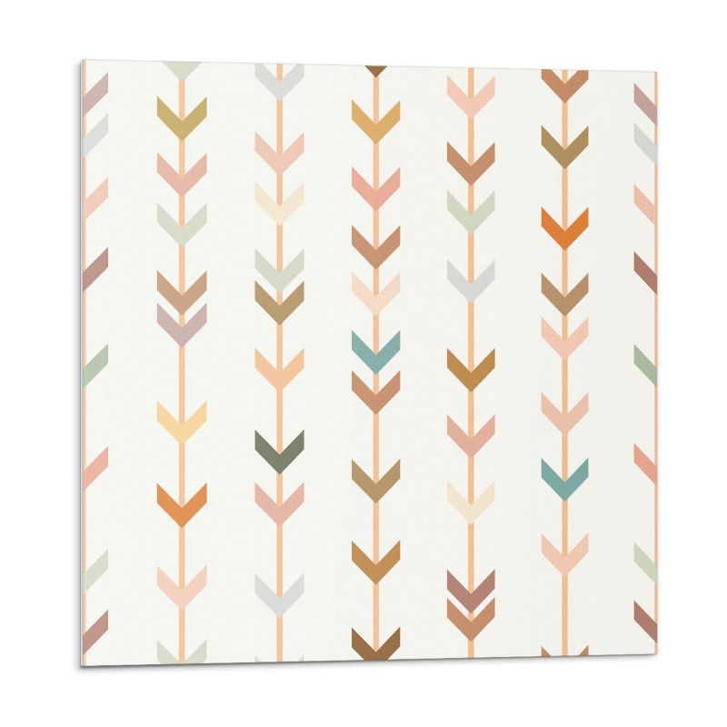 Kafelki samoprzylepne Wallfluent 50x50 cm Pionowy Wzór Strzałek 4 szt.