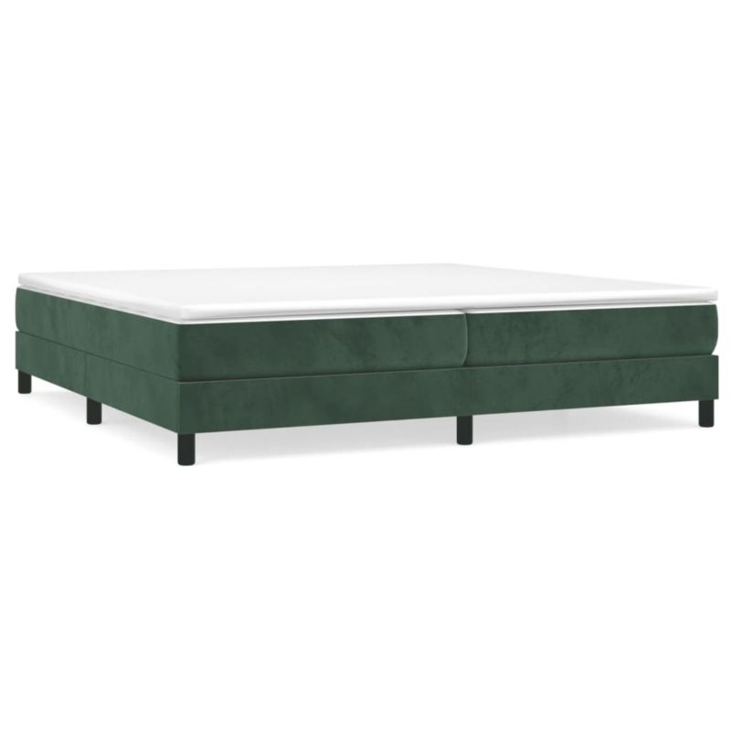 Łóżko kontynentalne WaszeMeble 200x200 cm zielone WM-3144354 1 szt.