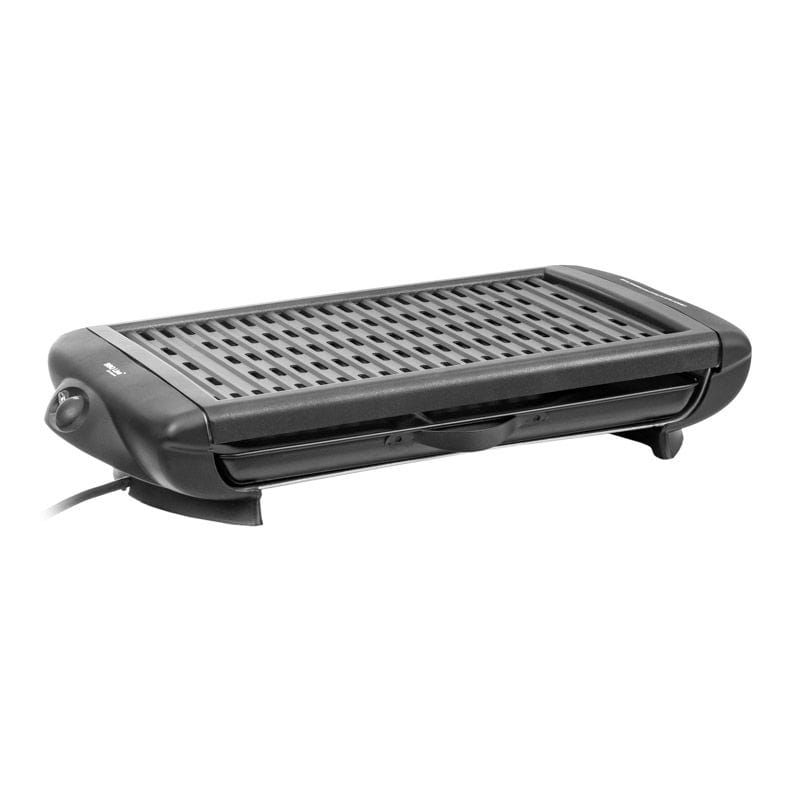 Grill Elektryczny Mirpol 1400W Termostat z Regulacją Mocy, Czarny 1 szt.