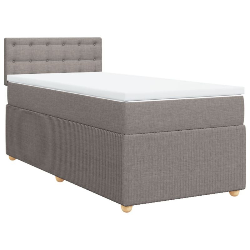 Łóżko kontynentalne WaszeMeble 80x200 cm Brązowe WM-3289601 1 szt.