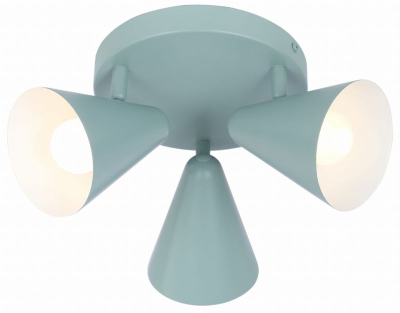 Lampa sufitowa wisząca Candellux Amor 3328 szara szerokość 34 cm 3xE14 x 40W 1 szt.