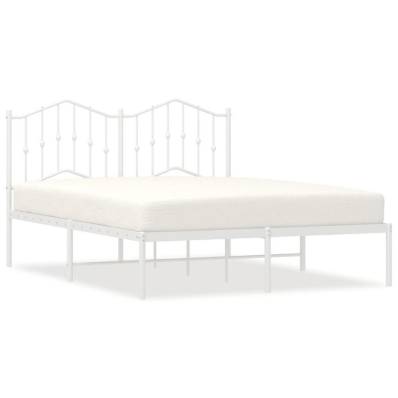 Łóżko metalowe WaszeMeble 140x200 cm biała WM-373839 1 szt.