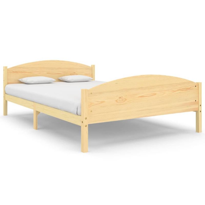 Łóżko drewniane WaszeMeble 160x200 cm brązowe WM-322030 1 szt.