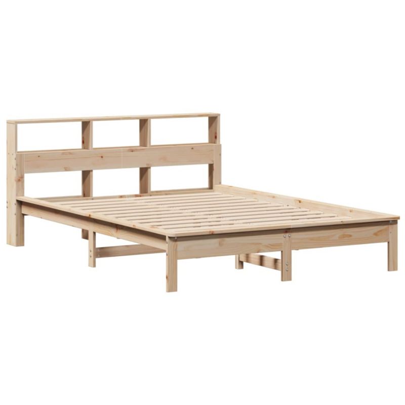 Łóżko drewniane WaszeMeble 120x190 cm brązowe WM-855729 1 szt.
