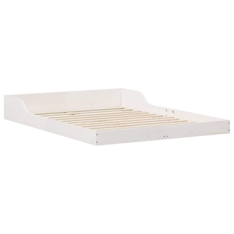 Łóżko drewniane WaszeMeble 135x190 cm biały WM-873323 1 szt.