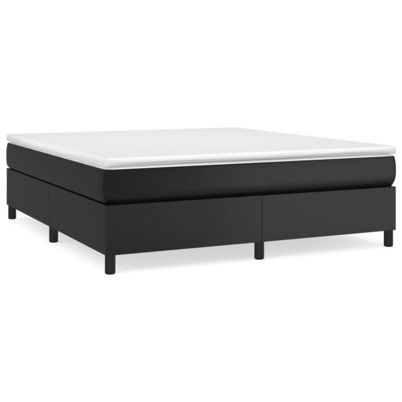 Łóżko kontynentalne WaszeMeble 160x200 cm czarne WM-3144614 1 szt.