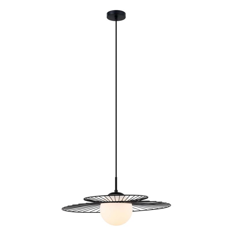 Żyrandol Italux Sarah 9936 czarno-biały nowoczesny 1xE27 x 40W 1 szt.