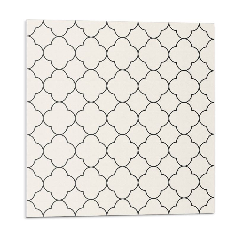 Kafelki samoprzylepne Wallfluent 30x30 cm Siatkowy motyw kwiatów 9 szt.