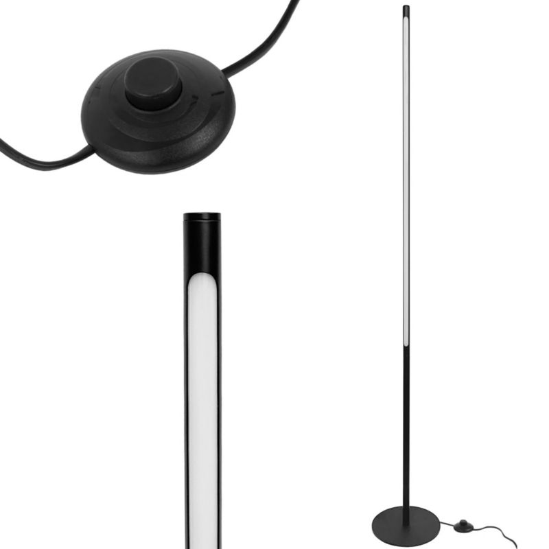 Lampa Podłogowa Toolight Led App1415-F Czarny 1 Szt