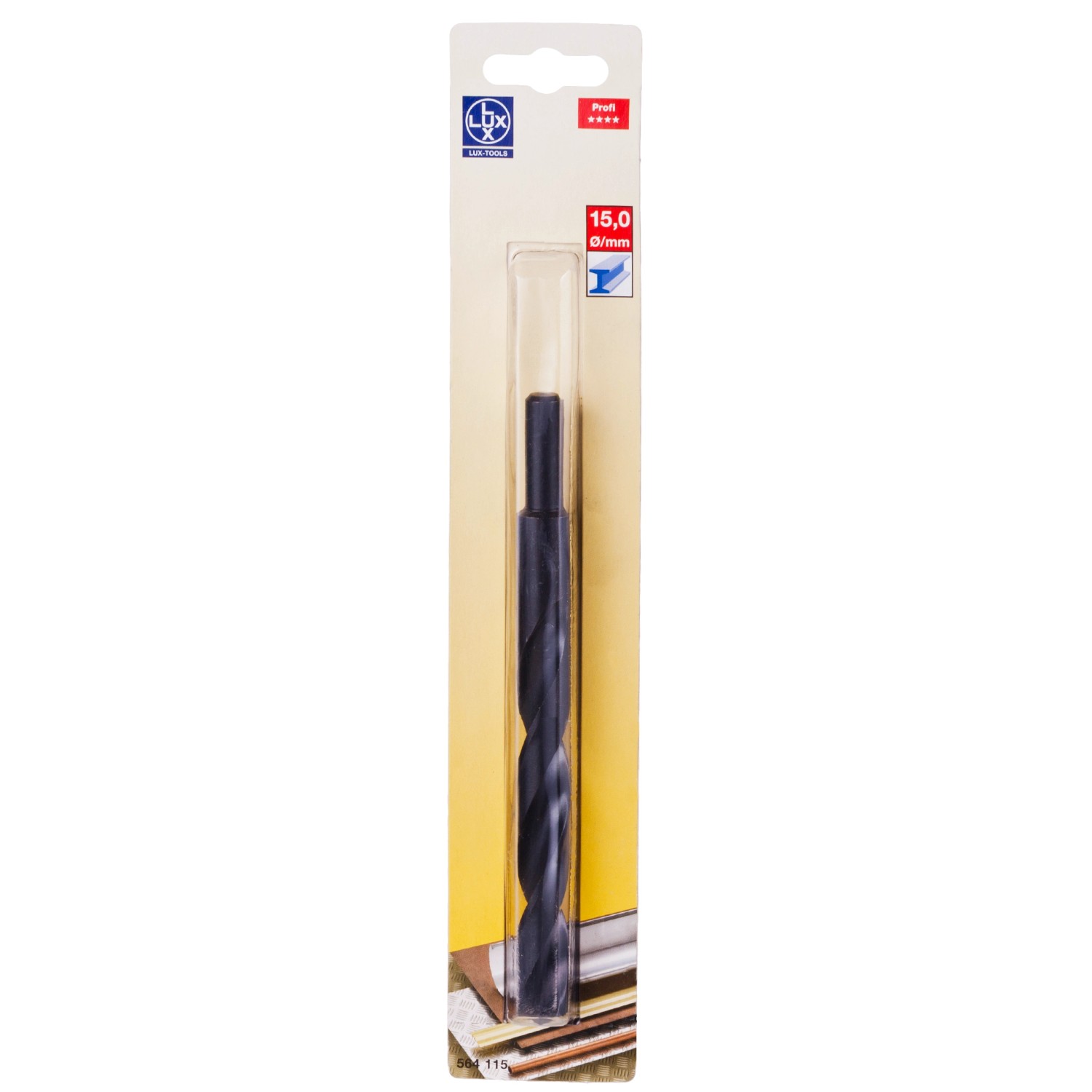 LUX Wiertło do metalu 15x169mm