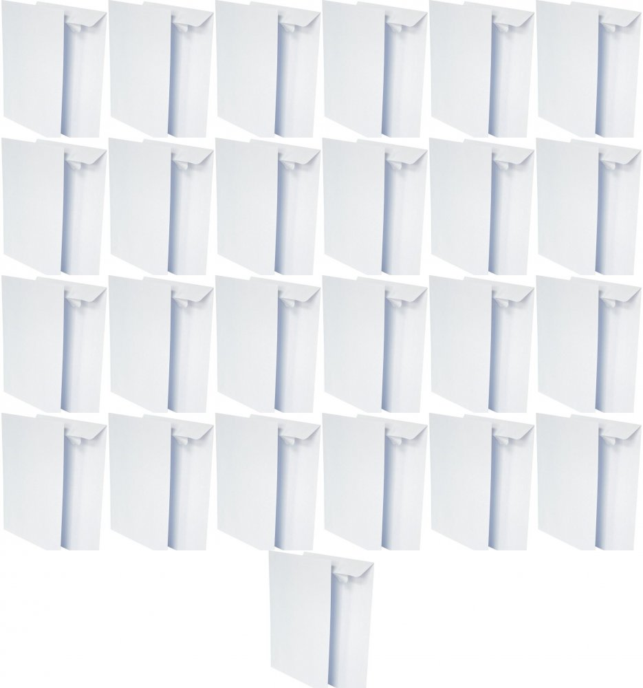 25x Koperta standardowa NC, C4, z paskiem HK, 10 sztuk, biały