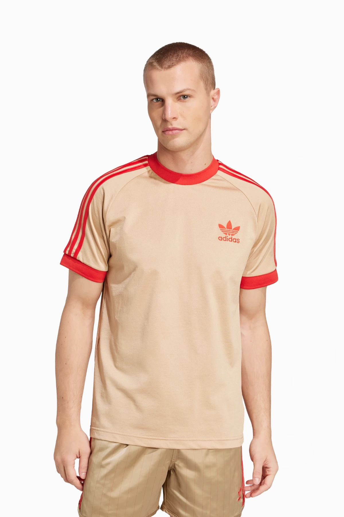 Koszulka adidas David Beckham Originals - Beżowy