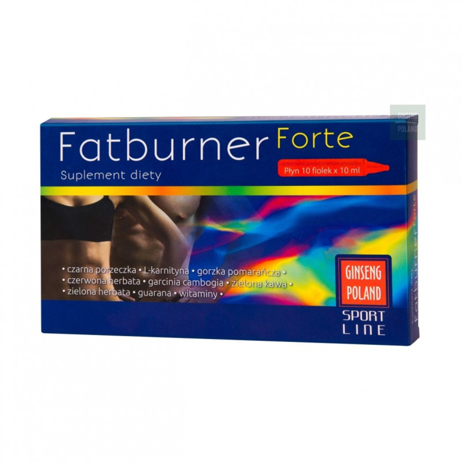 Ginseng fatburner forte, 10 fiolek x 10 ml