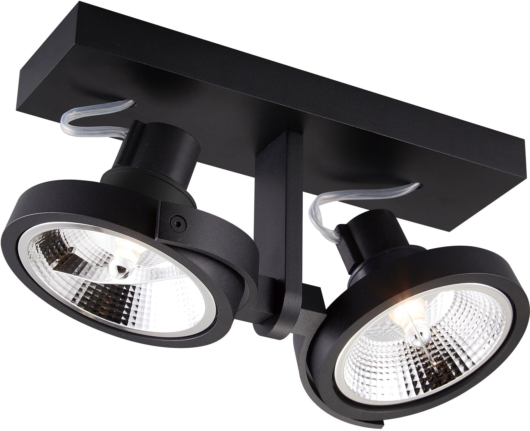 Zuma Line Master lampa podsufitowa 2x15W czarna ACGU10-184-N