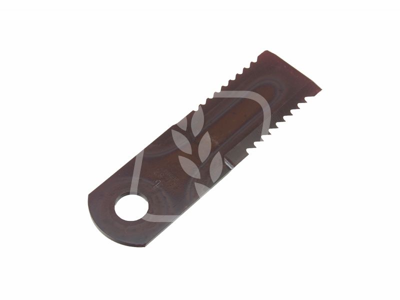 Nóż sieczkarni zębaty 173x50x4mm Fi20,5mm 755784