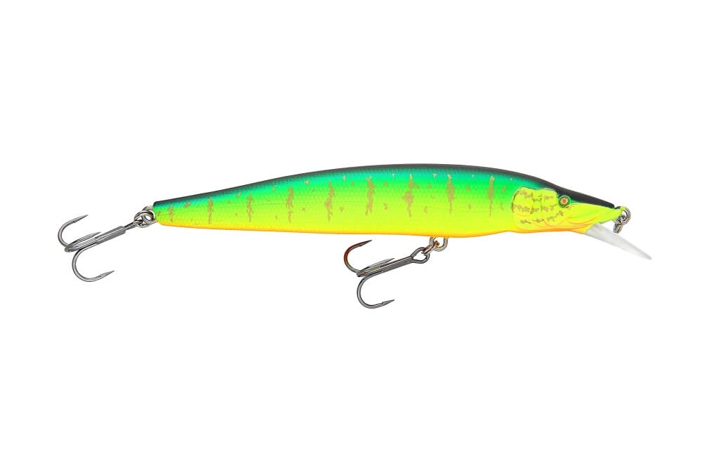 JMC ADUSTA Wobler Jerk Spiker 130mm/21g Hot Tiger
