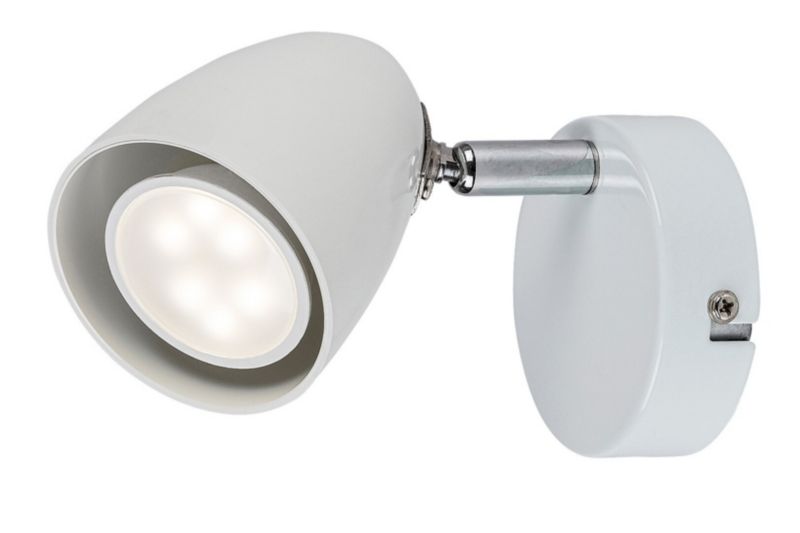 Kinkiet ścienny Rabalux Perico biały 1 x GU10 x 5W IP20 wym: 10,5 x 7 x 16 cm - 1 szt.