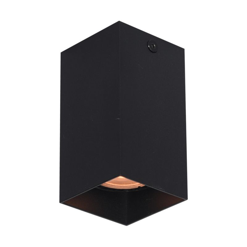 Reflektor spot Italux Ander czarny piaskowany nowoczesna 1 x GU10 x 10W IP20 wym: 10 x 5,8 x 5,8 cm - 1 szt.