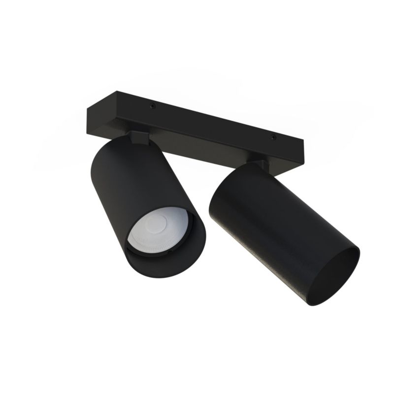 Spot Nowodvorski Lighting Mono czarny 2 x GU10 x 10W IP20 wym: 20 x 31 cm - 1 szt.