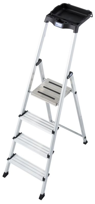 Drabina wolnostojąca KRAUSE MONTO Secury z systemem MultiGrip System 4 stopnie 1 szt.