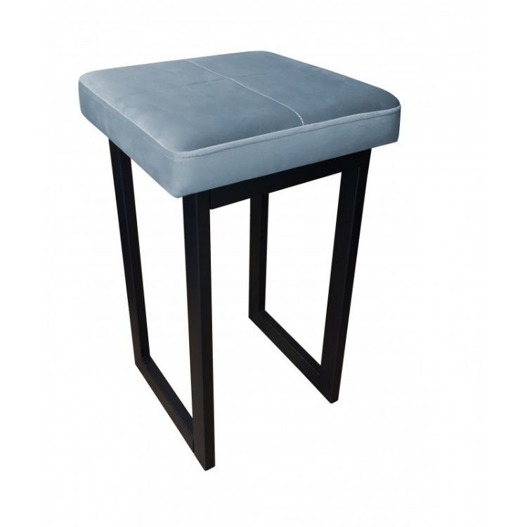 Taboret MAESTRO LOW BL VELVET szary ATOS 1 szt.