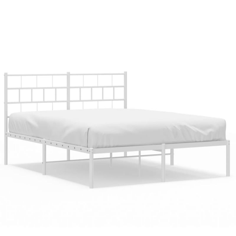 Łóżko metalowe WaszeMeble 160x200 cm biały WM-355711 1 szt.