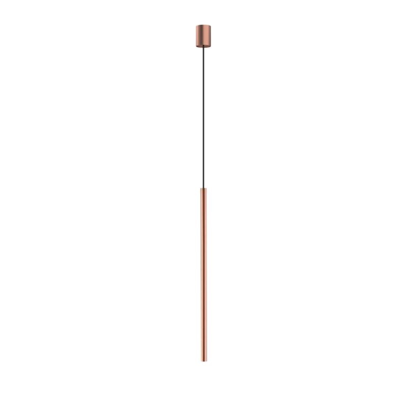 Lampa wisząca Nowodvorski Lighting Laser satynowa miedź tuba 1xG9 x 10W 1 szt.
