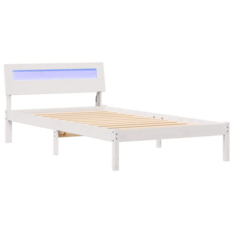 Łóżko drewniane WaszeMeble 90x190 cm biały WM-872801 1 szt.
