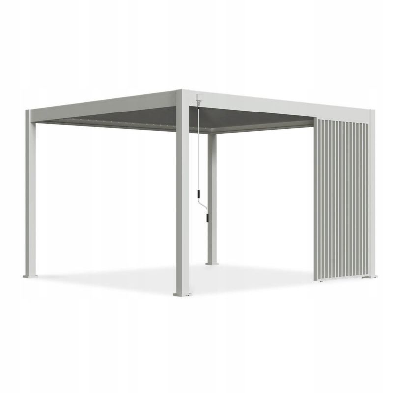 Panel Żaluzjowy Gutroof dekoracyjny do Pergoli ELEGANCE/DELUXE 123cm Biały 1 szt