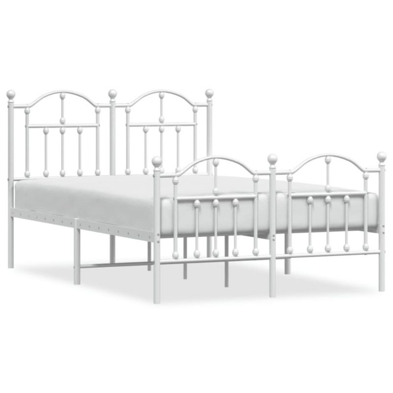 Łóżko metalowe WaszeMeble 120x200 cm biała WM-353504 1 szt.