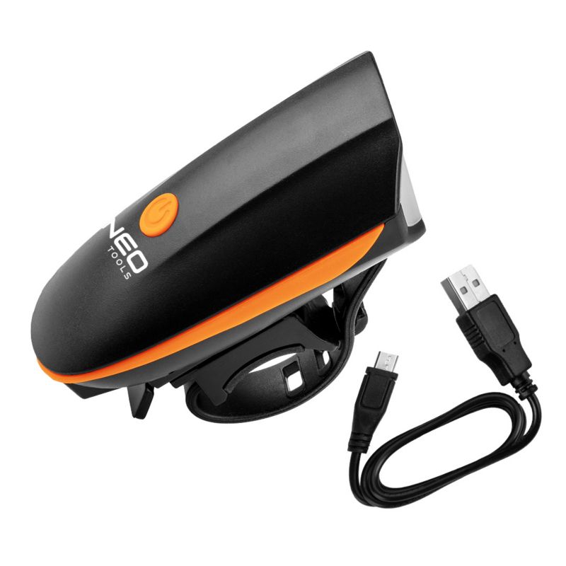 Lampka NEO TOOLS rowerowa światło przednie 1 szt