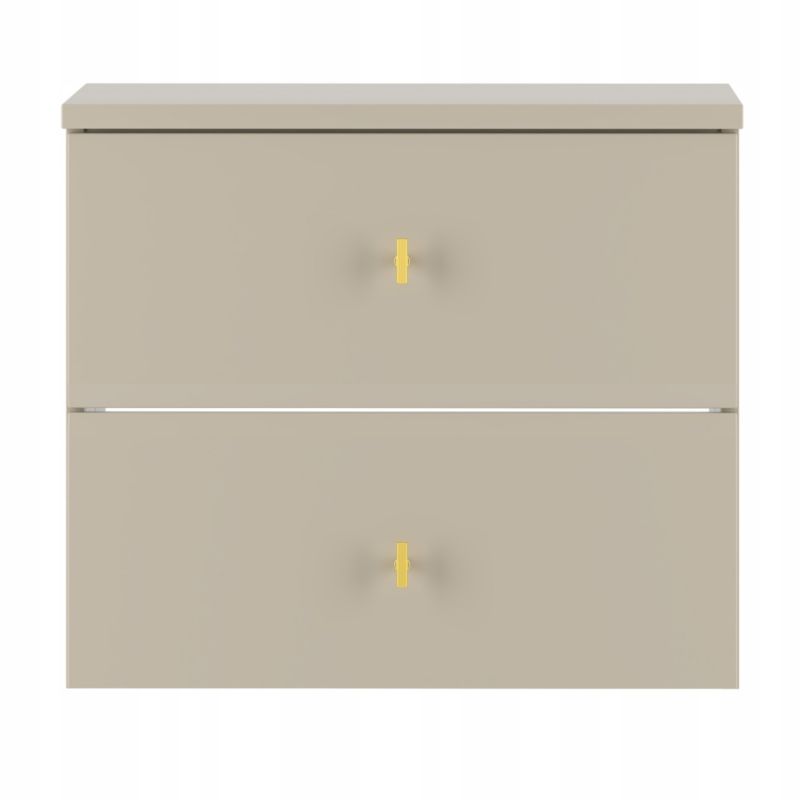 Szafka pod umywalkę Furnidea 60 cm z blatem kaszmir Ray 1 szt.