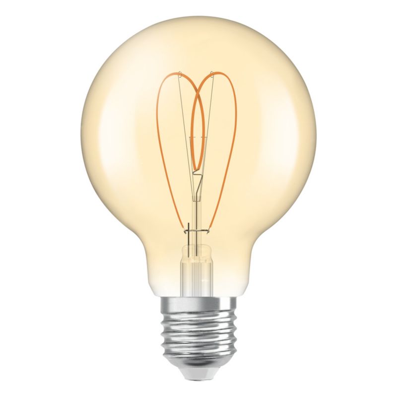 Żarówka LED Osram Dekoracyjna E27 Kula G80 8W 806lm 2200K 300st Bursztynowa Ściemnialna 1 szt.