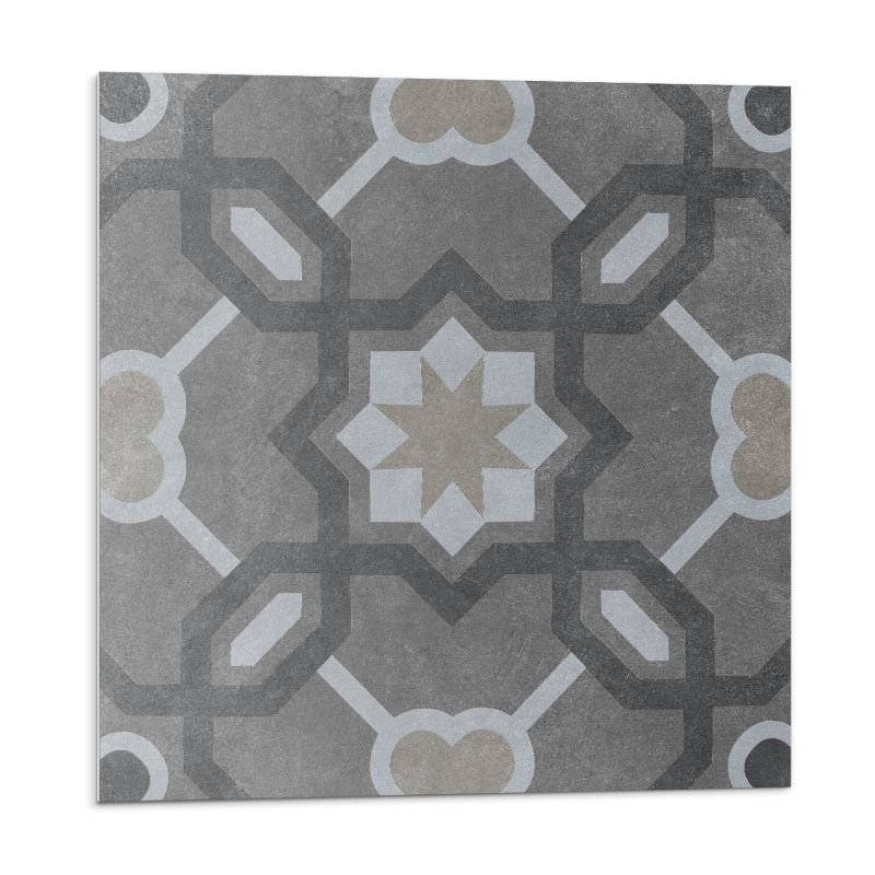 Kafelki samoprzylepne Wallfluent 50x50 cm Geometria w modnym wzorze kafli 4 szt.