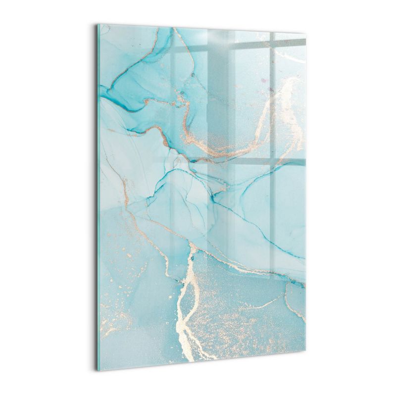 Foto Obraz Ścienny Szklany Wallfluent 40x60 cm Dekoracyjny marmur 1 szt.