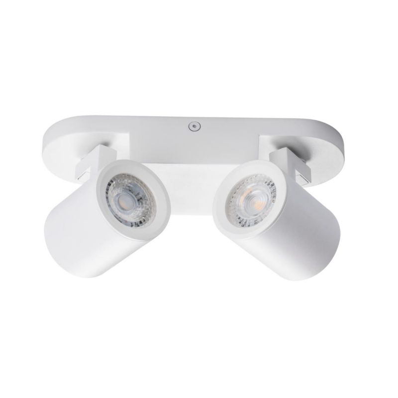 Oprawa sufitowa spot Kanlux Laurin biały 2 x GU10 x 35W IP20 wym: 22 x 7 cm - 1 szt.