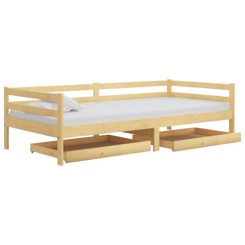 Łóżko dzienne WaszeMeble 90x200 cm brązowe WM-3083674 1 szt.