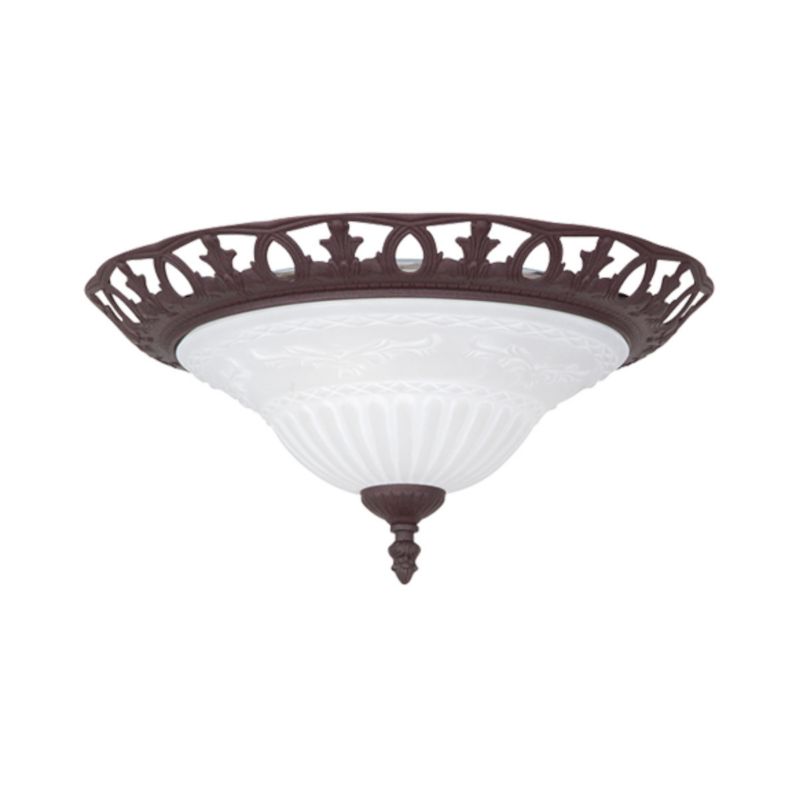 Lampa sufitowa wisząca Trio Rustica 3296 czarno-biała nowoczesna 2xE27 x 1 szt.