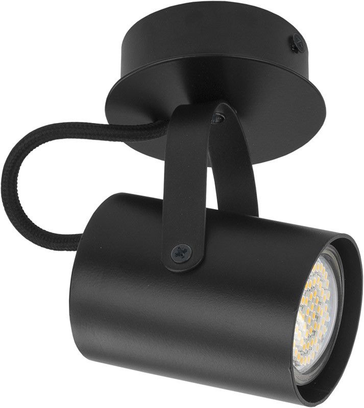 Spot sufitowy Sigma Lighting Kamera czarny 1 x GU10 x IP20 wym: 14 x 8 x 13 cm - 1 szt.